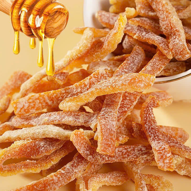 Mứt vỏ cam quýt sấy khô